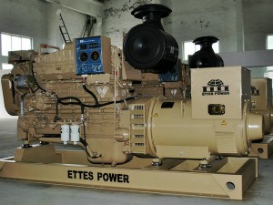 Ettes Power 250kw Cummins Marine Power Generator Generation N855